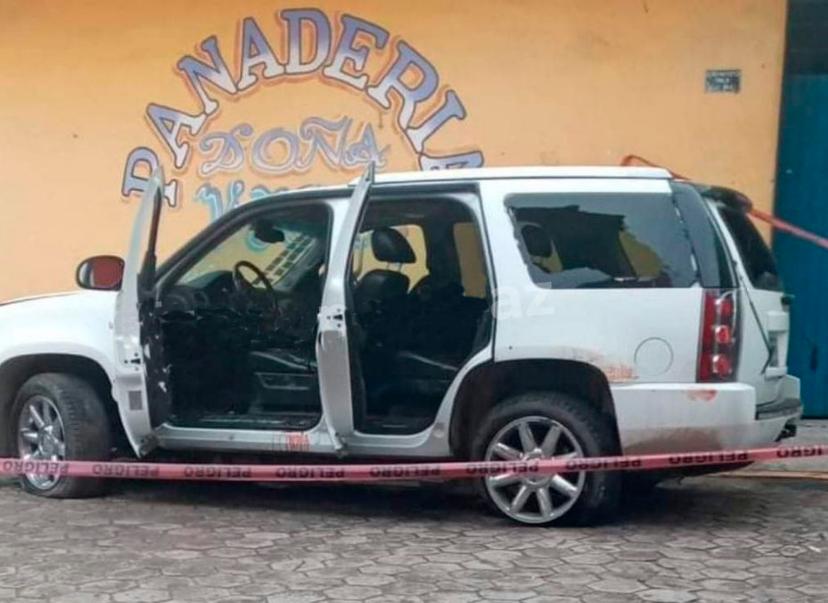 Tras salir de un baile acribillan a 4 personas en su camioneta en Hueyotlipan