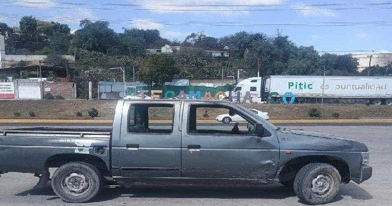 Roban camioneta del servicio de recolección de basura en Tecamachalco