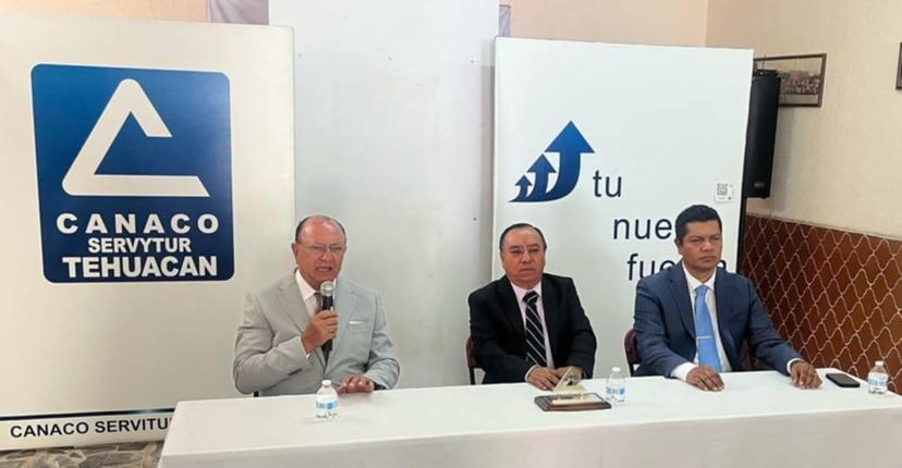 Combate a la informalidad e inseguridad, objetivos de mesa directiva de la Canaco Tehuacán