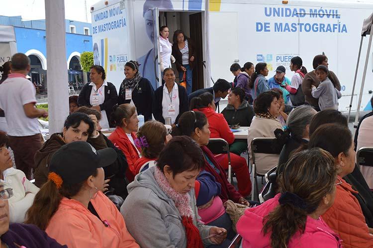 Con acciones, San Pedro Cholula combate el cáncer de mama