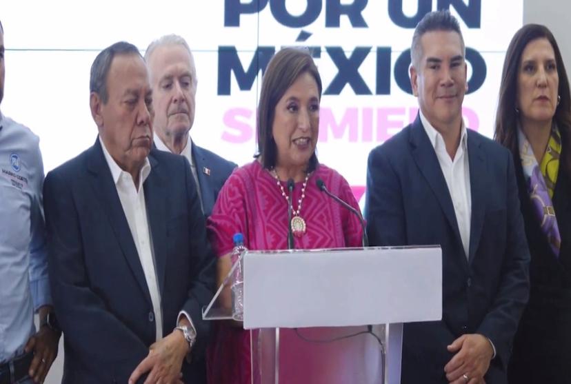 Xóchitl Gálvez pide al INE cancelar conferencias mañaneras