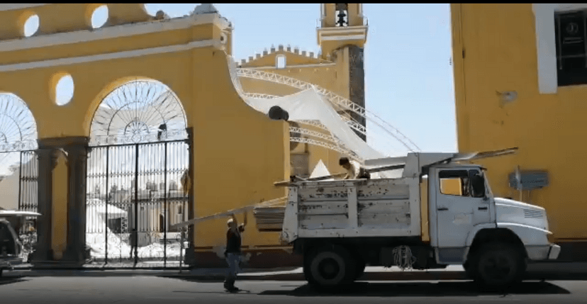 AMLO visita Puebla en el momento más crítico de la pandemia Covid-19