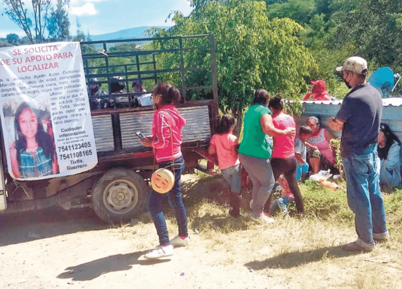 Dejaron el cuerpo de Ayelín, de 13 años, en una barranca
