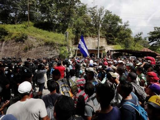 Se alista caravana de migrantes para entrar a Tabasco y Chiapas