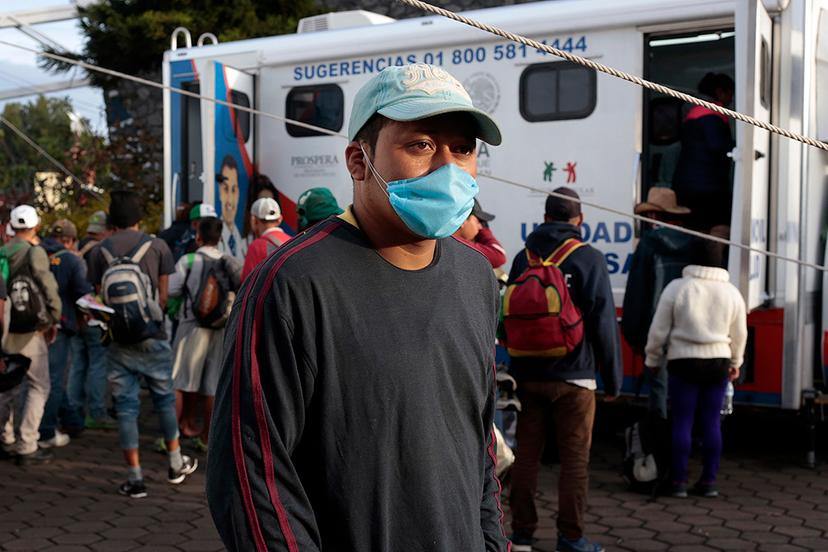 GALERÍA Conoce el paso de la Caravana Migrante en Puebla 