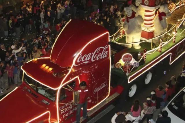 Puebla se une a la ruta navideña de la Caravana Coca Cola