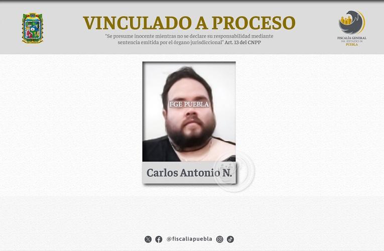 Procesan a Carlos Antonio por extorsión en Chignahuapan