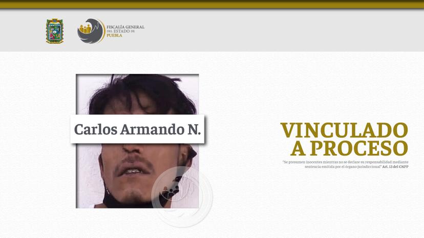 Carlos se va a la cárcel por robo a casa en Puebla capital