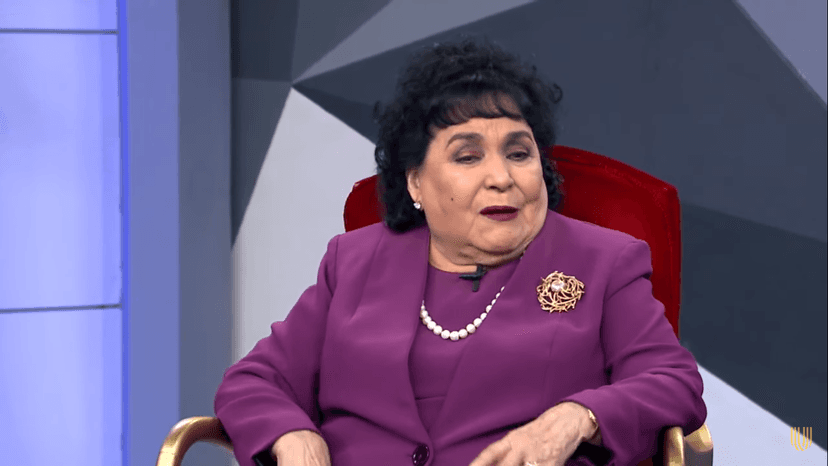 Carmen Salinas dice que niños deben ser educados a golpes