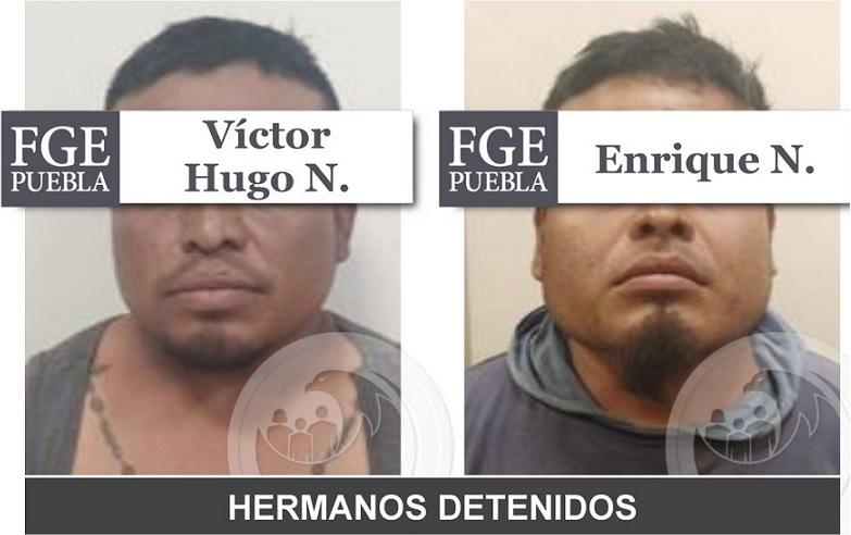 Hermanos caen por venta de droga cristal en vulcanizadora de Izúcar