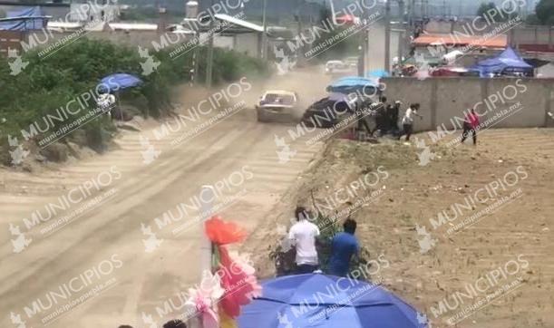 VIDEO En carrera pierde el control y mata a uno en Libres