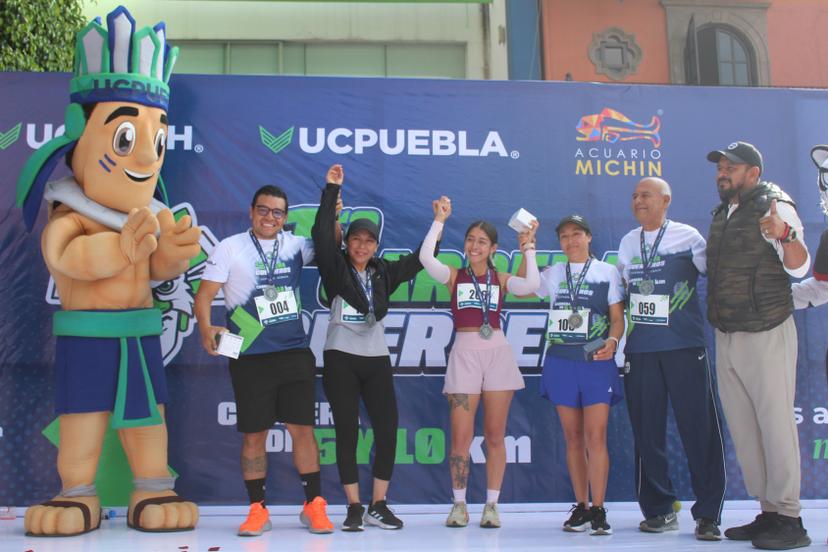 Participan 430 atletas en la Carrera Guerreros UC Puebla