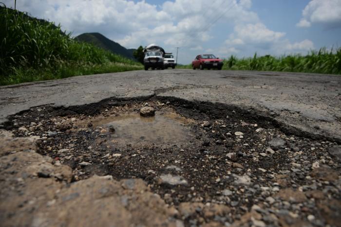 En regular o pésimo estado 67% de las carreteras en el estado