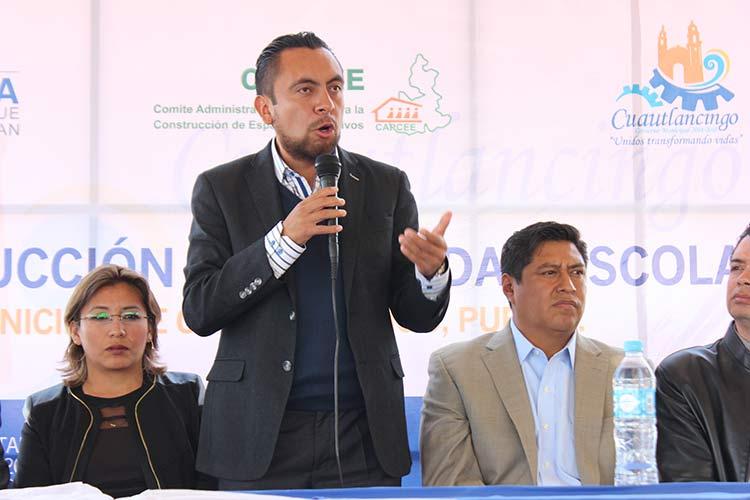 Félix Casiano presentará informe de labores el jueves en Cuautlancingo