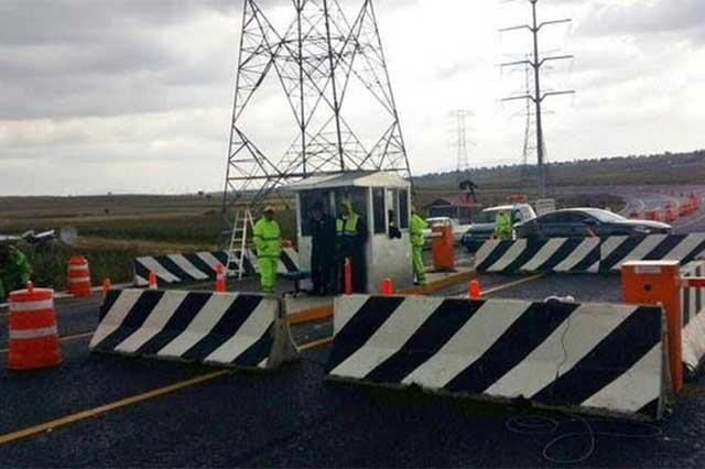 A 9 días de inaugurado, instalan caseta en bulevar a Audi