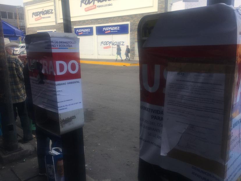 Casetas de Maxcom son clausuradas en Atlixco