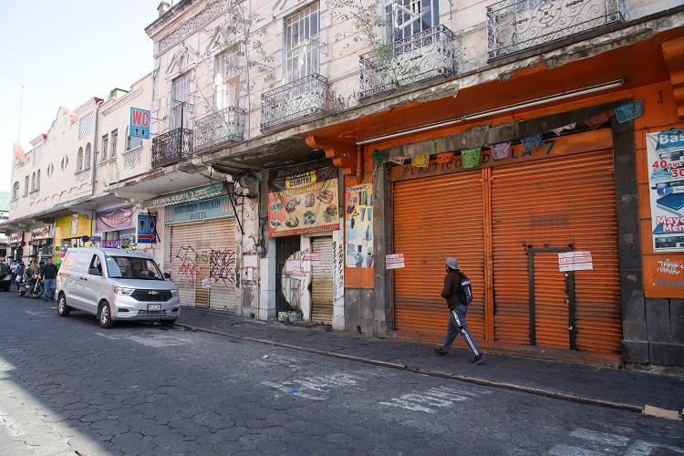 Declaran inhabitable casona de la 7 norte y tres locales comerciales