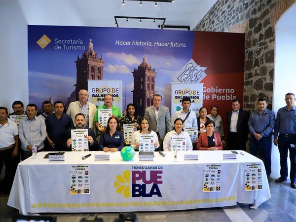 Promociona gobierno estatal balnearios del estado de Puebla