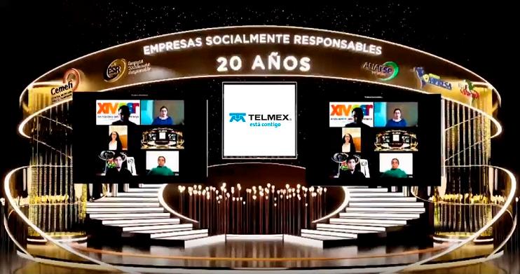 TELMEX: 20 años como Empresa Socialmente Responsable