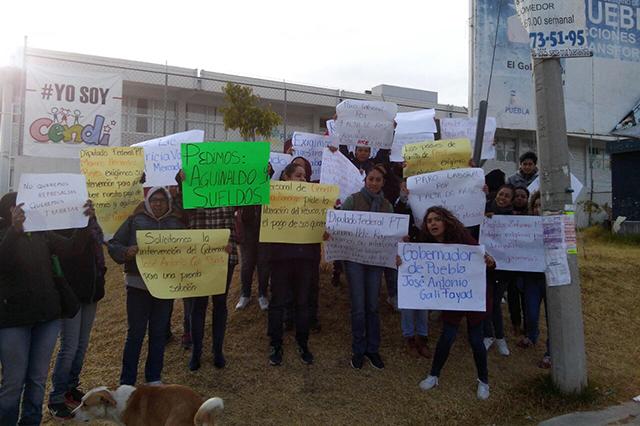 Protestan en Cendi del PT por falta de pagos desde 2017