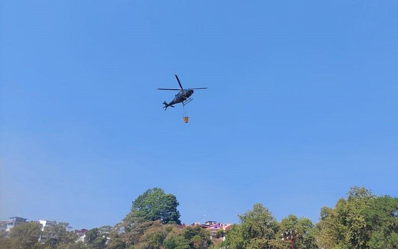 Al 95%, el control y liquidación de incendio en Juan Galindo