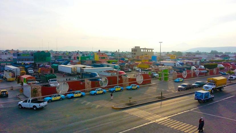 Central de Abasto de Huixcolotla sigue pese a coronavirus 