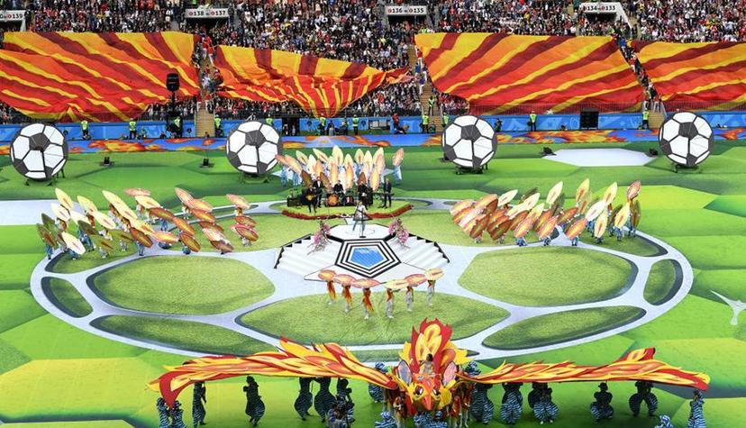 Así se vivió la inauguración del Mundial Rusia 2018