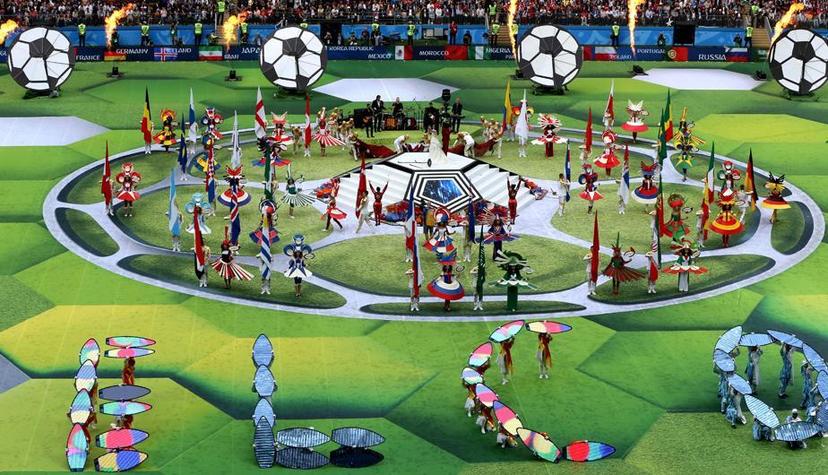 Así se vivió la inauguración del Mundial Rusia 2018