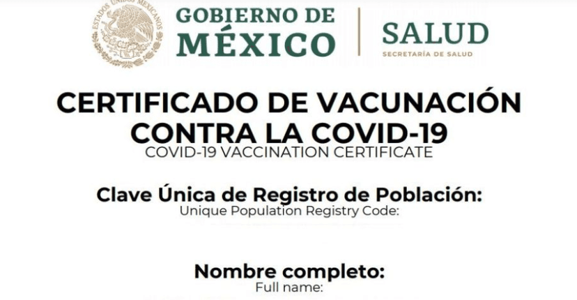 Así puedes tramitar tu certificado de vacunación contra covid19