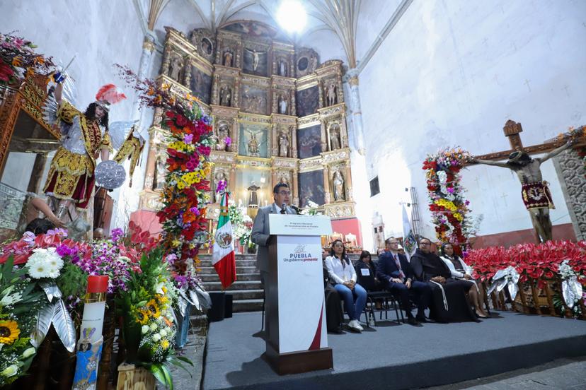 Destina Puebla 2,200 mdp para reconstruir patrimonio cultural: Céspedes