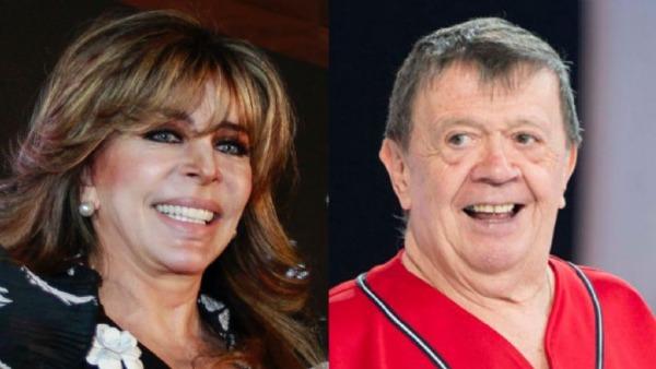 ¡Wow! Así lucía Verónica Castro como edecán de Chabelo