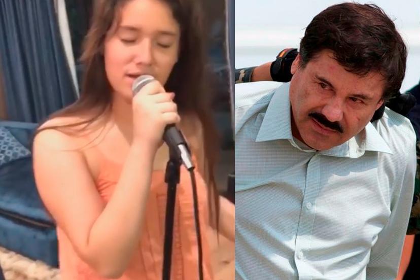 VIDEO Nieta del Chapo sorprende a todos al cantar