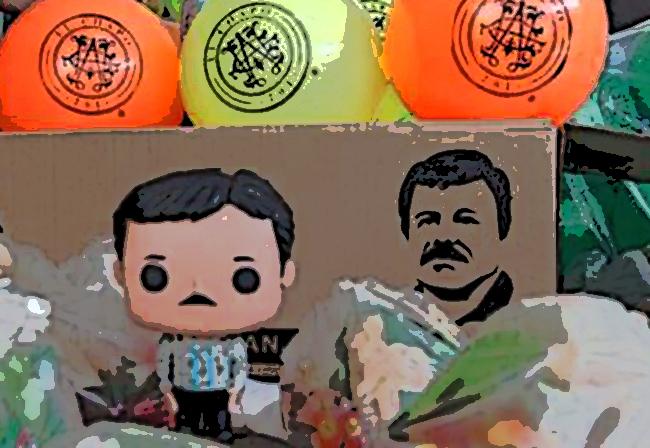 Regalan juguetes con imagen de El Chapo en Guadalajara