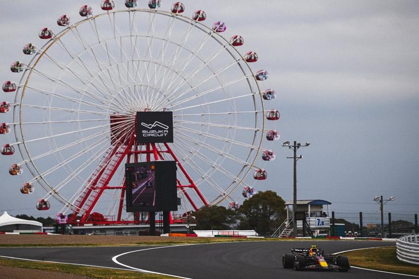 Sergio Pérez llega confiado al GP de Japón