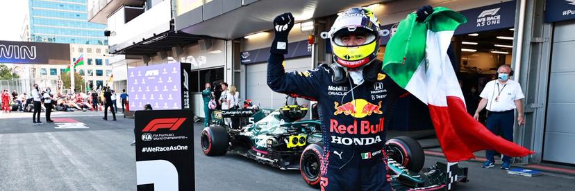 Checo Pérez llega en tercer lugar en el Gran Premio de Turquía