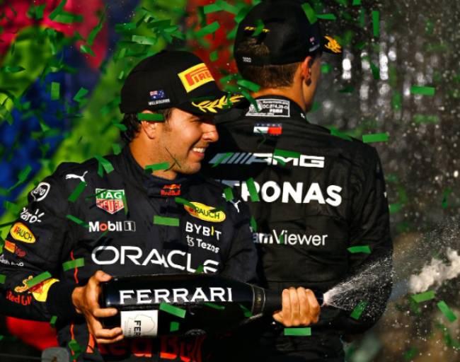 Checo Pérez sube al podio en el Gran Premio de Australia 