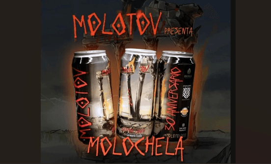 Lanzan la "Molochela", para conmemorar el 30 Aniversario de Molotov