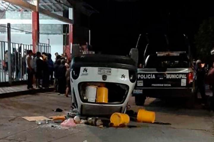 Toque de queda en Chietla ante inseguridad y violencia