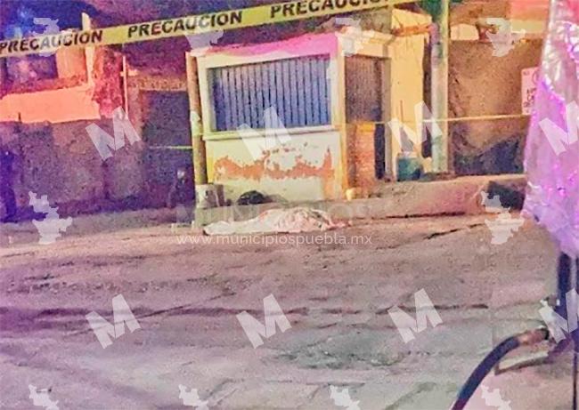 En menos de una semana asesinan a otro masculino en el Centro de Chietla  