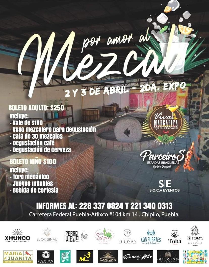 Feria del Mezcal en la localidad de Chipilo