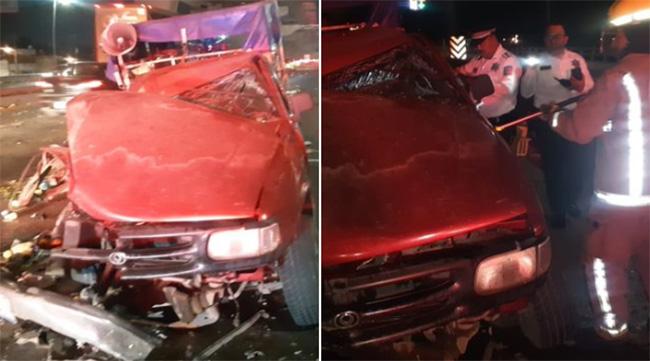 Navidad accidentada en Puebla capital; bebé herido y un muerto, el saldo