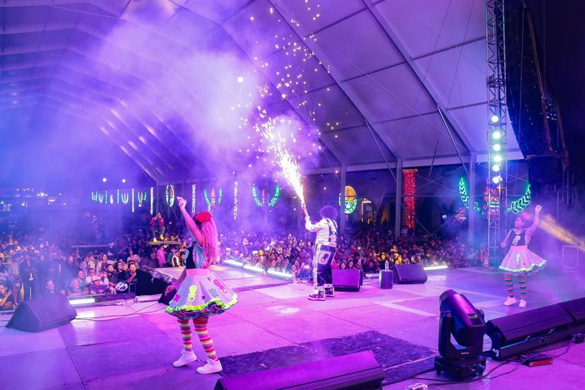 Noche de risas con Chuponcito en la Feria de San Pedro Cholula