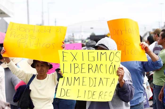 Segunda jornada de protestas en San Andrés Cholula