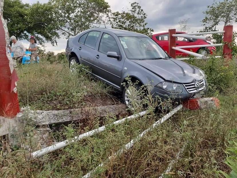 Se accidentan delegado de SDR y regidora en Francisco Z. Mena