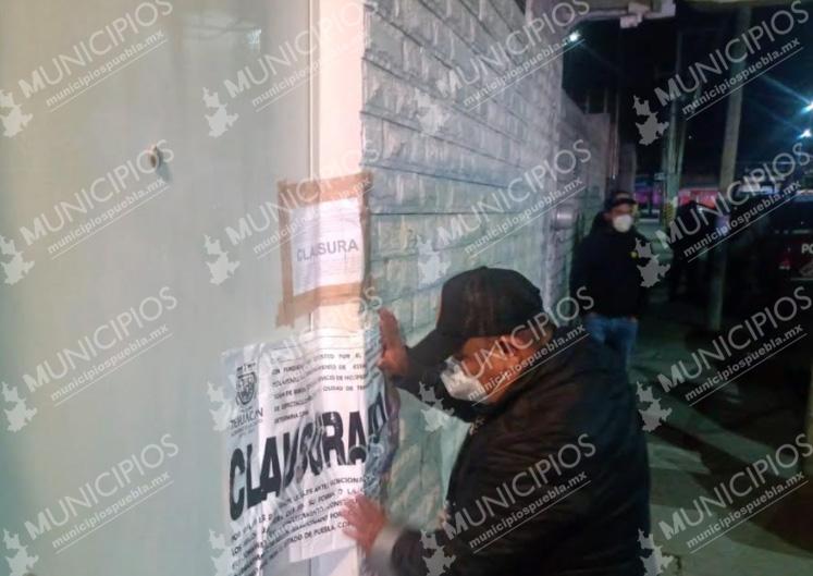 Clausuran el centro nocturno El Kaos en Tehuacán