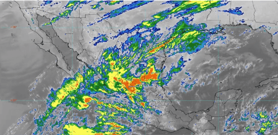 Se esperan lluvias fuertes en Puebla y siete estados más del país