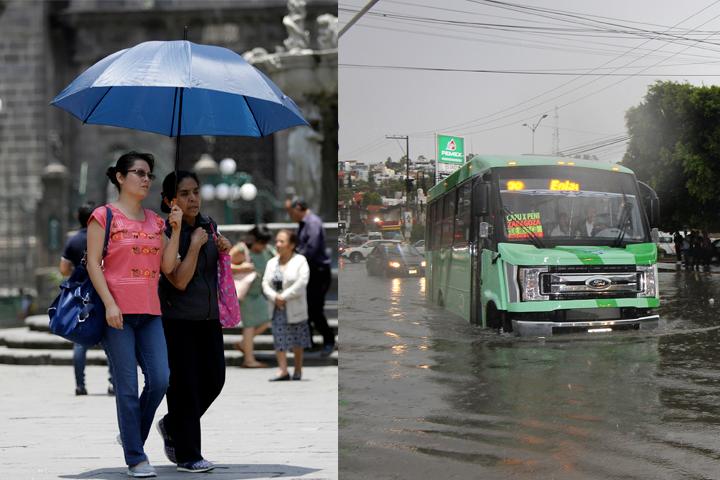 Este lunes se prevé día caluroso con lluvias por la tarde