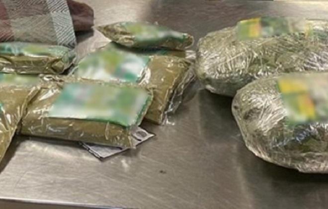 Cae peruana en aeropuerto de Cancún con hoja y harina de coca