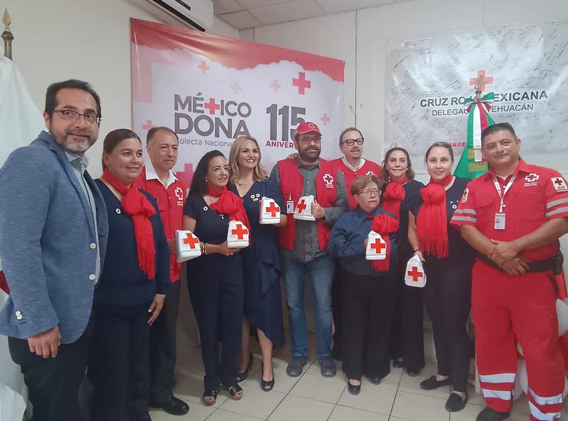 Inicia Cruz Roja Tehuacán colecta anual México Dona