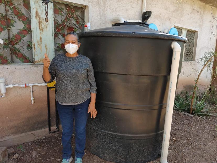 Instala Bienestar captadores de agua pluvial en Chiautla y Chietla